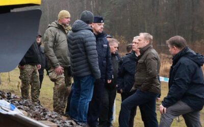 Akt dywersji na trasie Warszawa–Lublin. Premier Donald Tusk potwierdza eksplozję ładunku wybuchowego